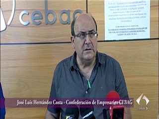 Rueda de prensa Jos Luis Hernndez Costa presidente CEBAG . Plan General